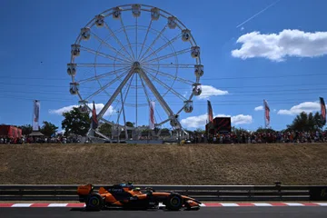 Norris lidera 3º treino livre; Ferrari e McLaren dominam GP da Hungria