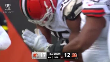 Myles Garrett é eleito o melhor jogador de 2026 da NFL em ranking votado por atletas